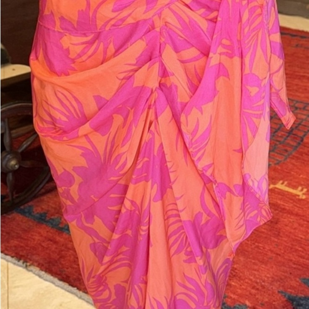 DO+BE Pink and Orange skirt